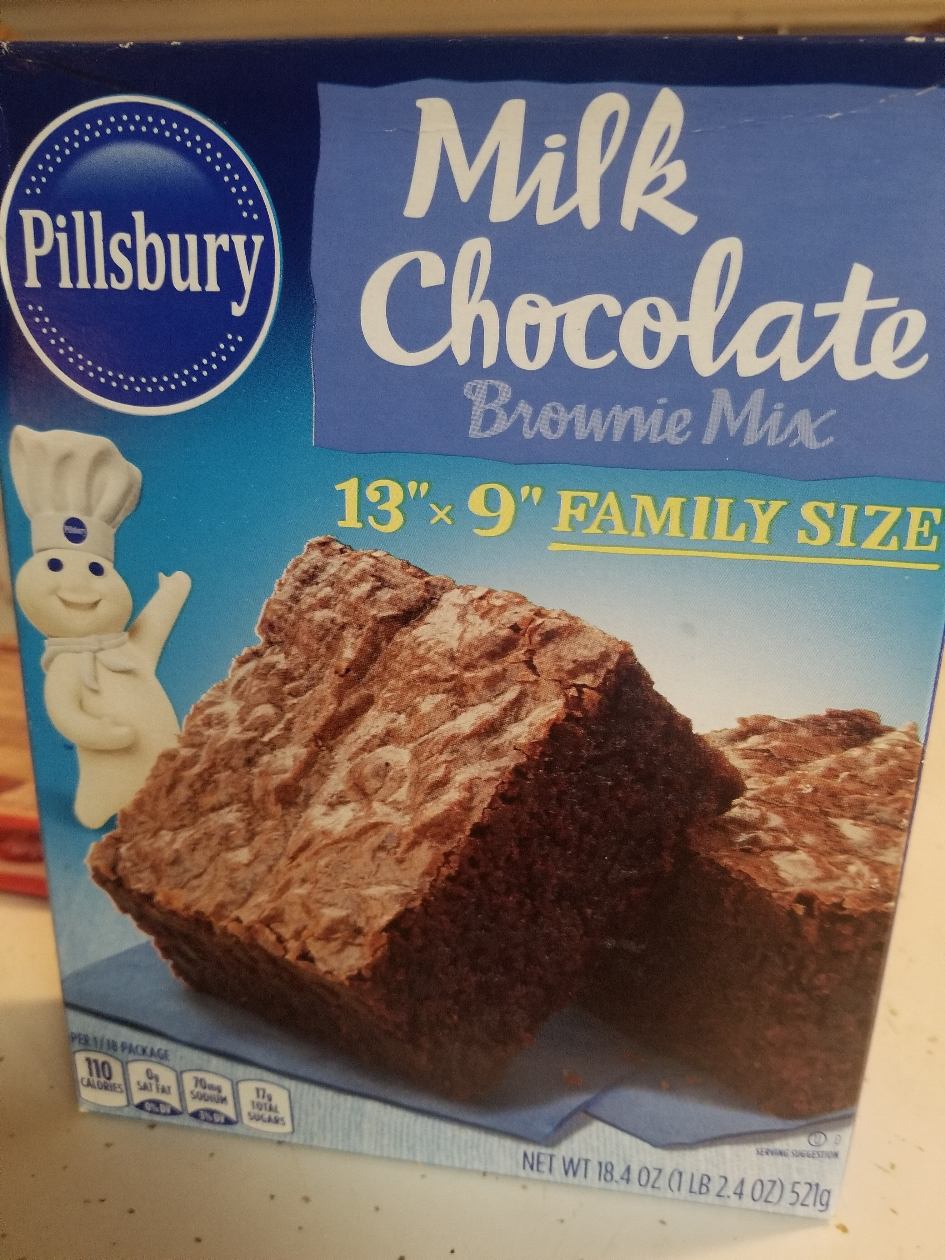 pillsbury mill chocolate brownie mix - نتاج - en