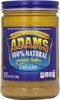 Adams natural peanut butter creamy - Product