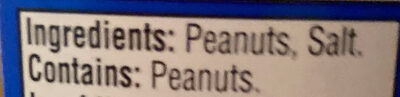 100% Natural Peanut Butter - Ingredients