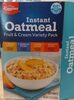 Instant Oatmeal Fruit and Cream Variety Pack - Product