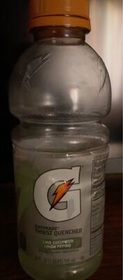 The Quaker Oats Co./gatorade-van Camp, LIME CUCUMBER FLAVORED THIRST QUENCHER, LIME CUCUMBER, barcode: 0052000047660, has 4 potentially harmful, 3 questionable, and
    2 added sugar ingredients.
