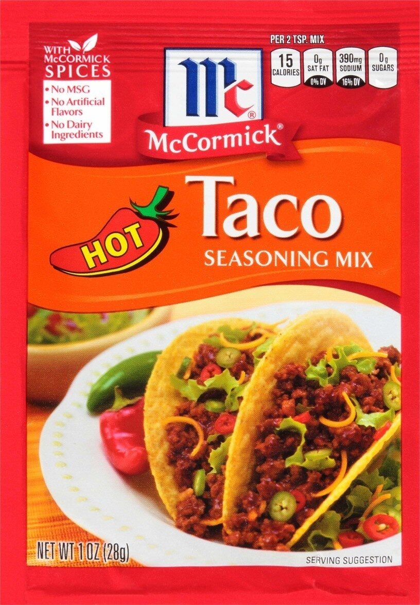 Seasoning mix hot taco - Product