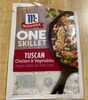 One skillet Tuscan Chicken & Vegetables seasoning pack - Product
