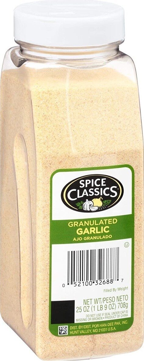 Granulated garlic - Product