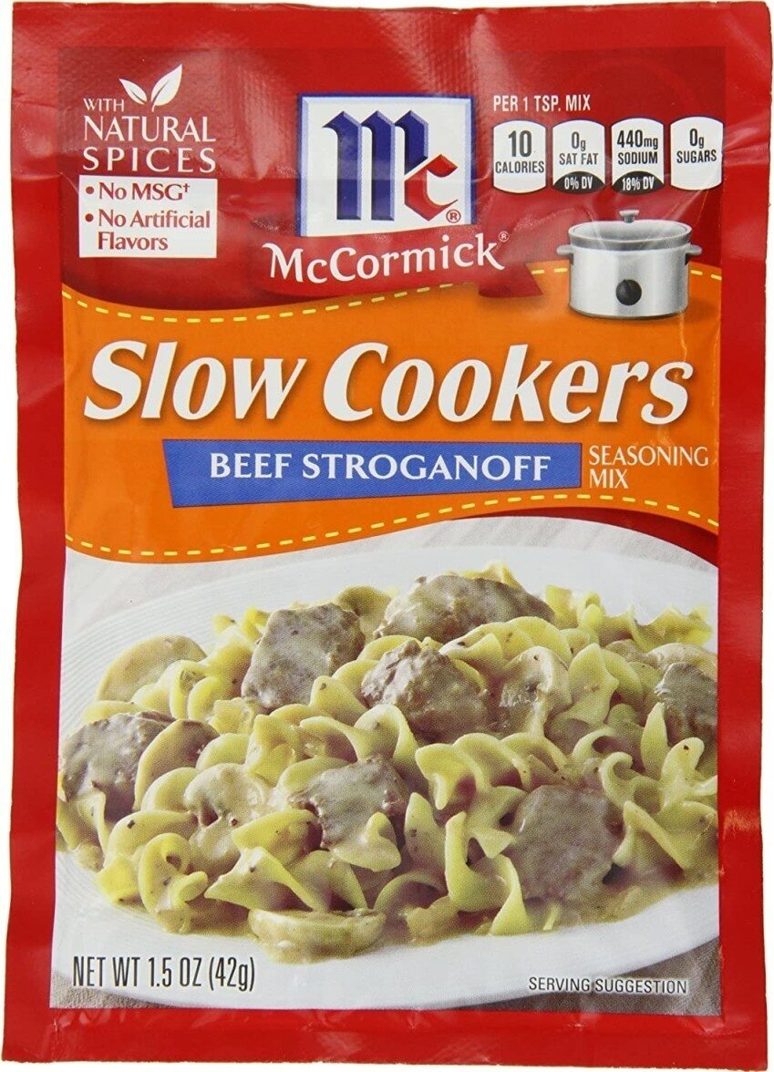 Slow cookers beef stroganoff seasoning mix - Product