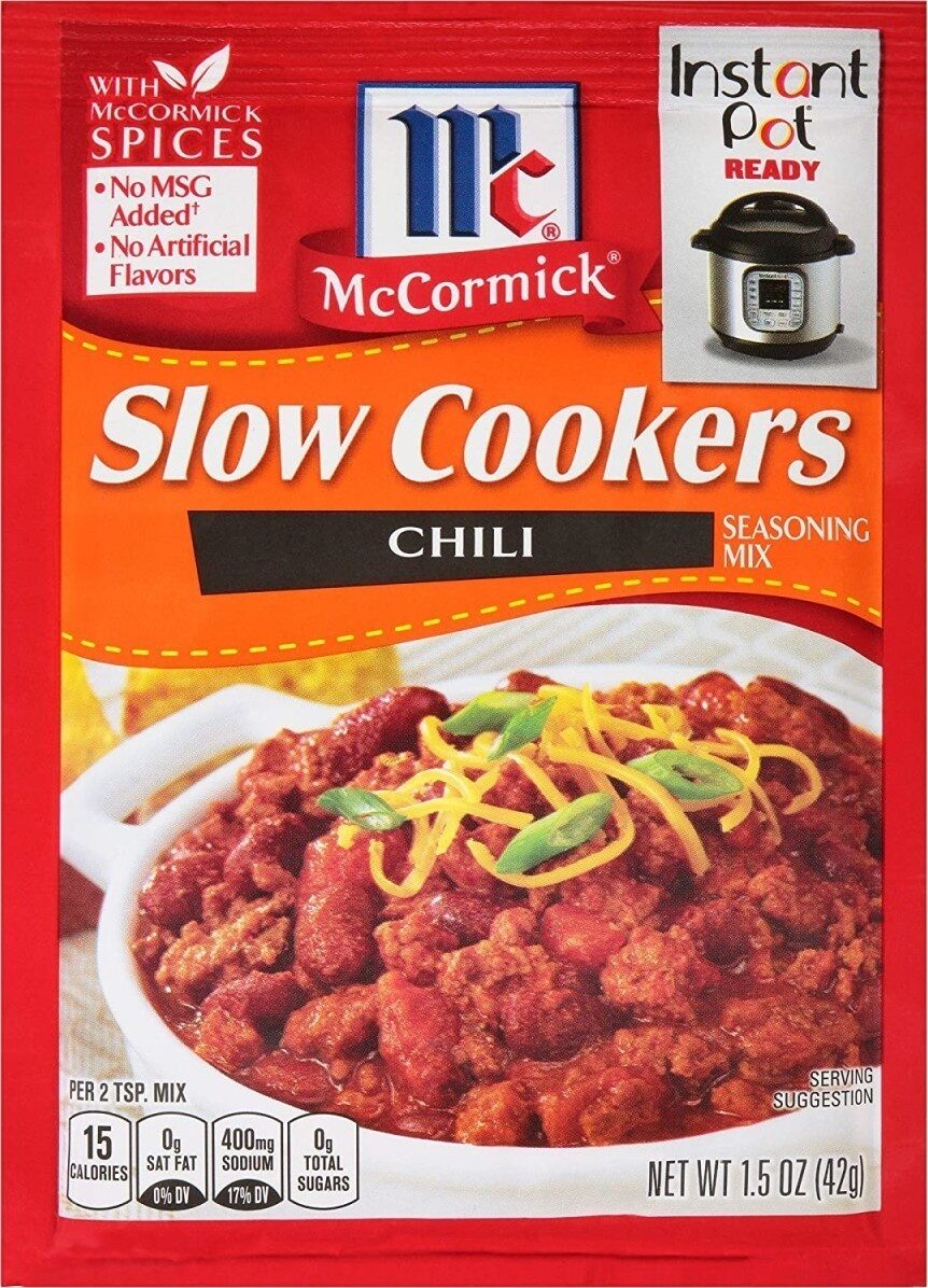 Slow cookers chili seasoning mix - Product