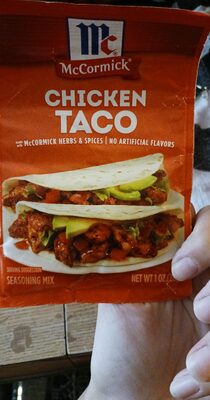 Chicken Taco Seasoning Mix - Product
