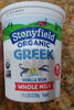 Organic greek whole milk, vanilla bean - Product