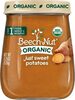 Organic just sweet potatoes stage baby food - Product
