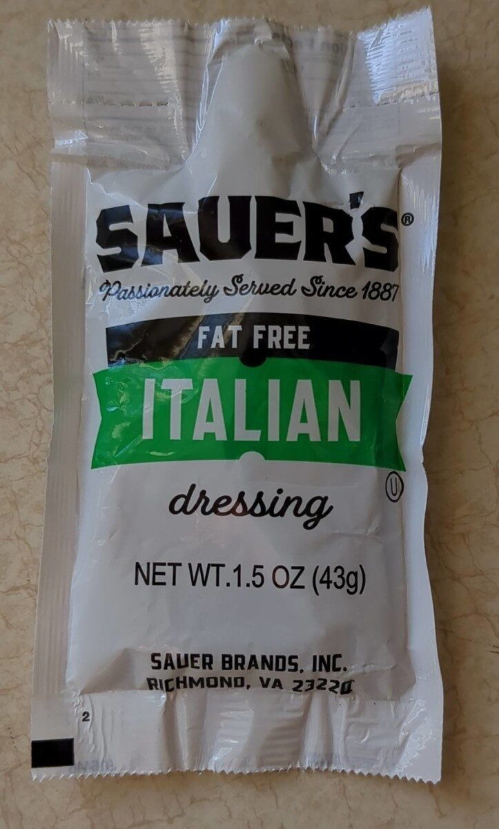 Fat-free Italian dressing - Produit - en