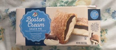 Boston Cream Snack Pie - Product