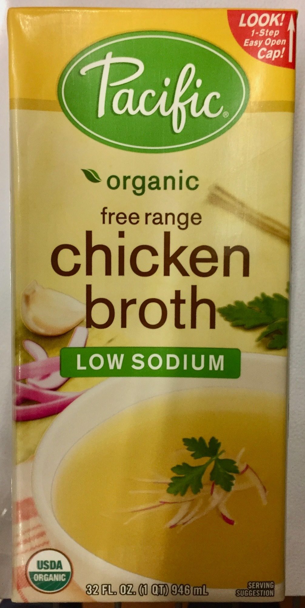 Organic low sodium chicken broth - Producto