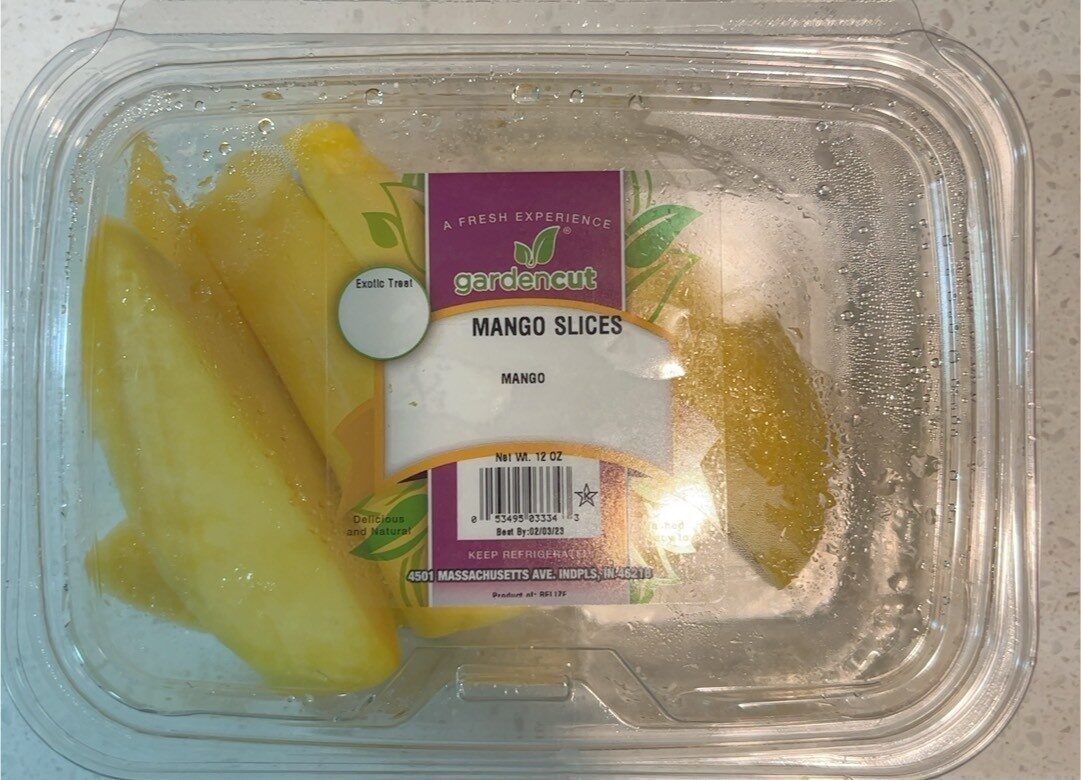 Mango slices - Product