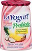 Probiotic blended lowfat yogurt pina colada - نتاج