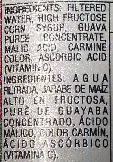 Guava - Ingredients