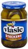 Vlasic, stackers, bread & butter pickles - Producto