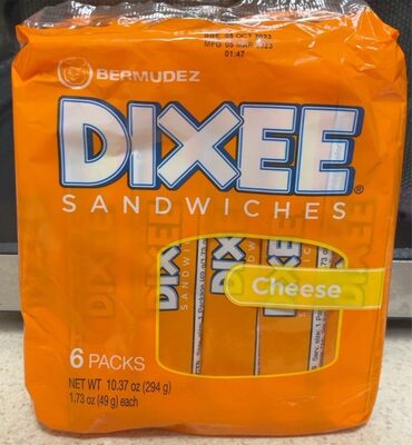 Dixee Cheese Sandwiches - Produit - en