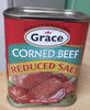 Grace, reduced sodium corned beef - Produit