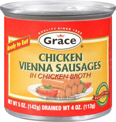 Chicken Vienna Sausage In Chicken Broth