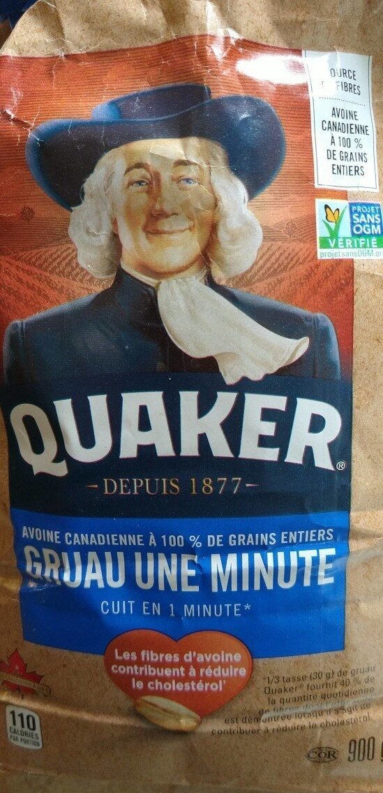 One minute oats - Produit