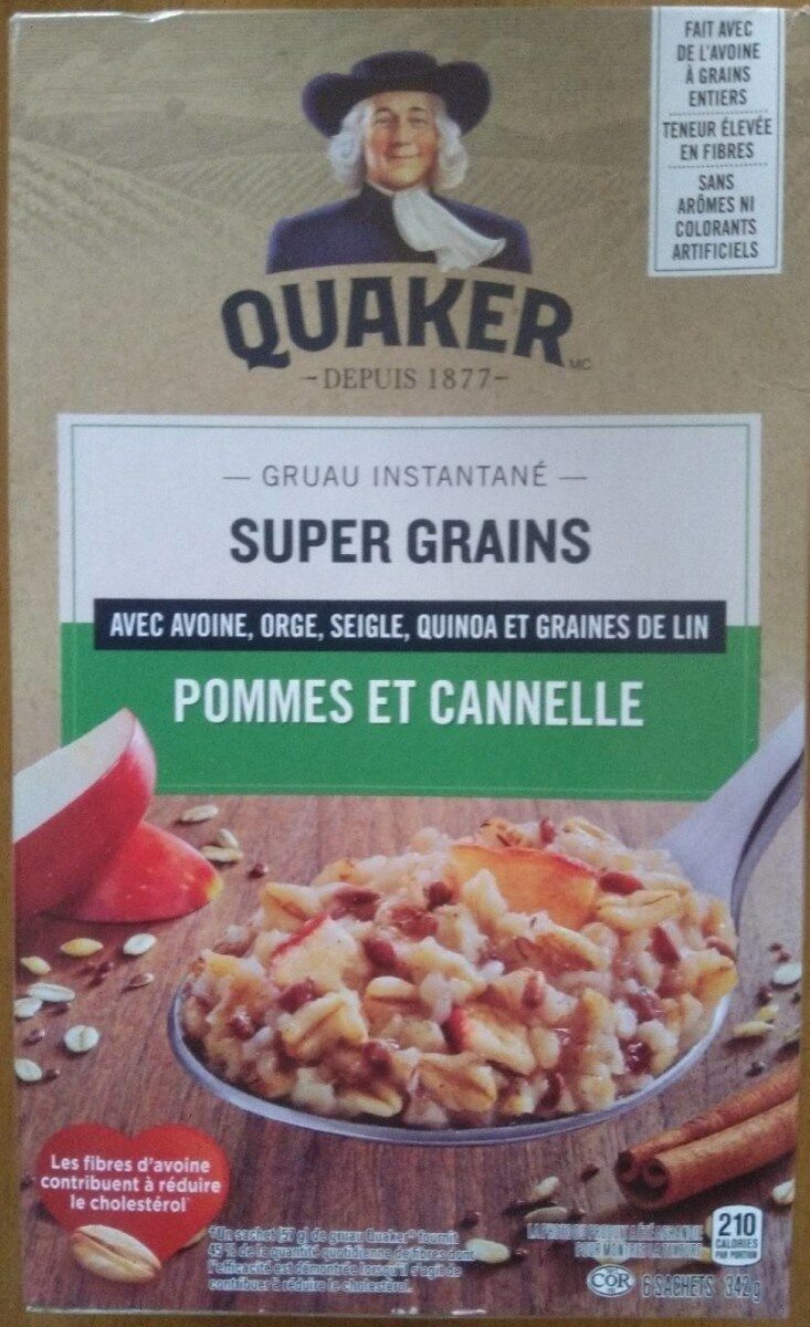 Super grains Pommes et Cannelle - Produit - en
