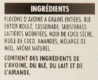 Original Harvest Crunch - Ingredients - fr