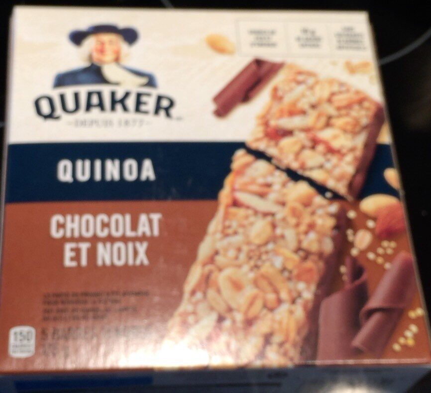 Barres tendres au quinoa chocolat et noix - Produit