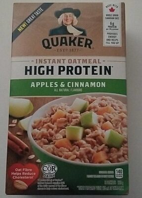 High Protein Apples and Cinnamon Instant Oatmeal - Produit