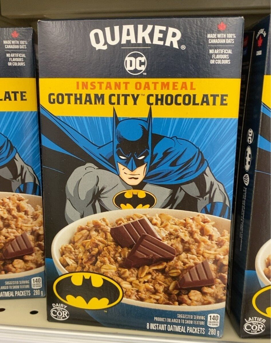Instat Oatmeal Gotham City - Produit
