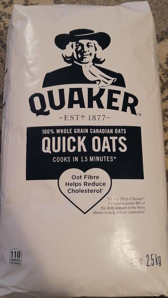 Whole Grain Canadian Quick Oats - Produit - en