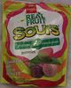 real fruit sours plant based gummies - Product