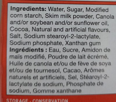 Compliments Chocolate - Ingredients
