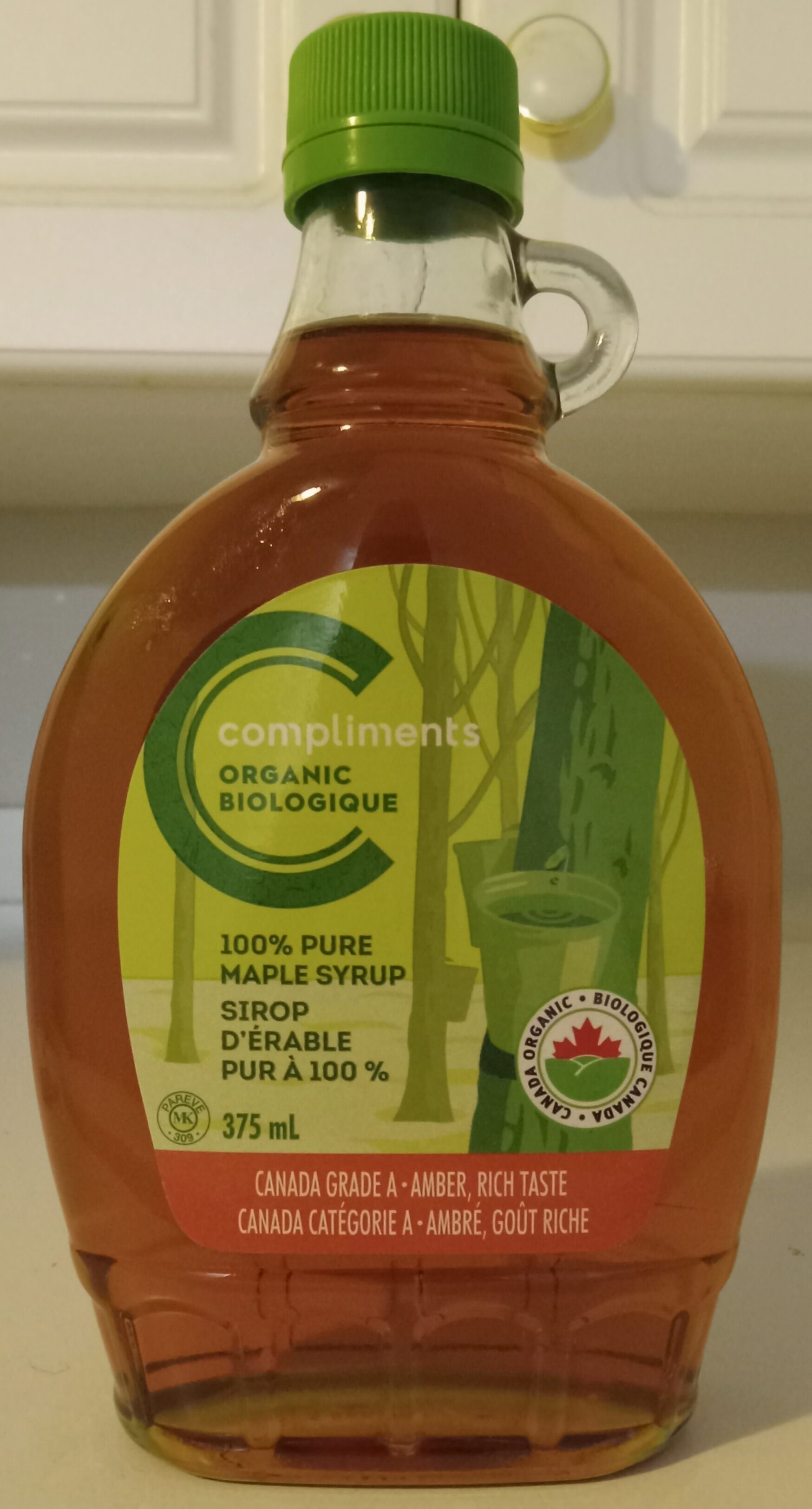 100% Pure Organic Maple Syrup - Produit