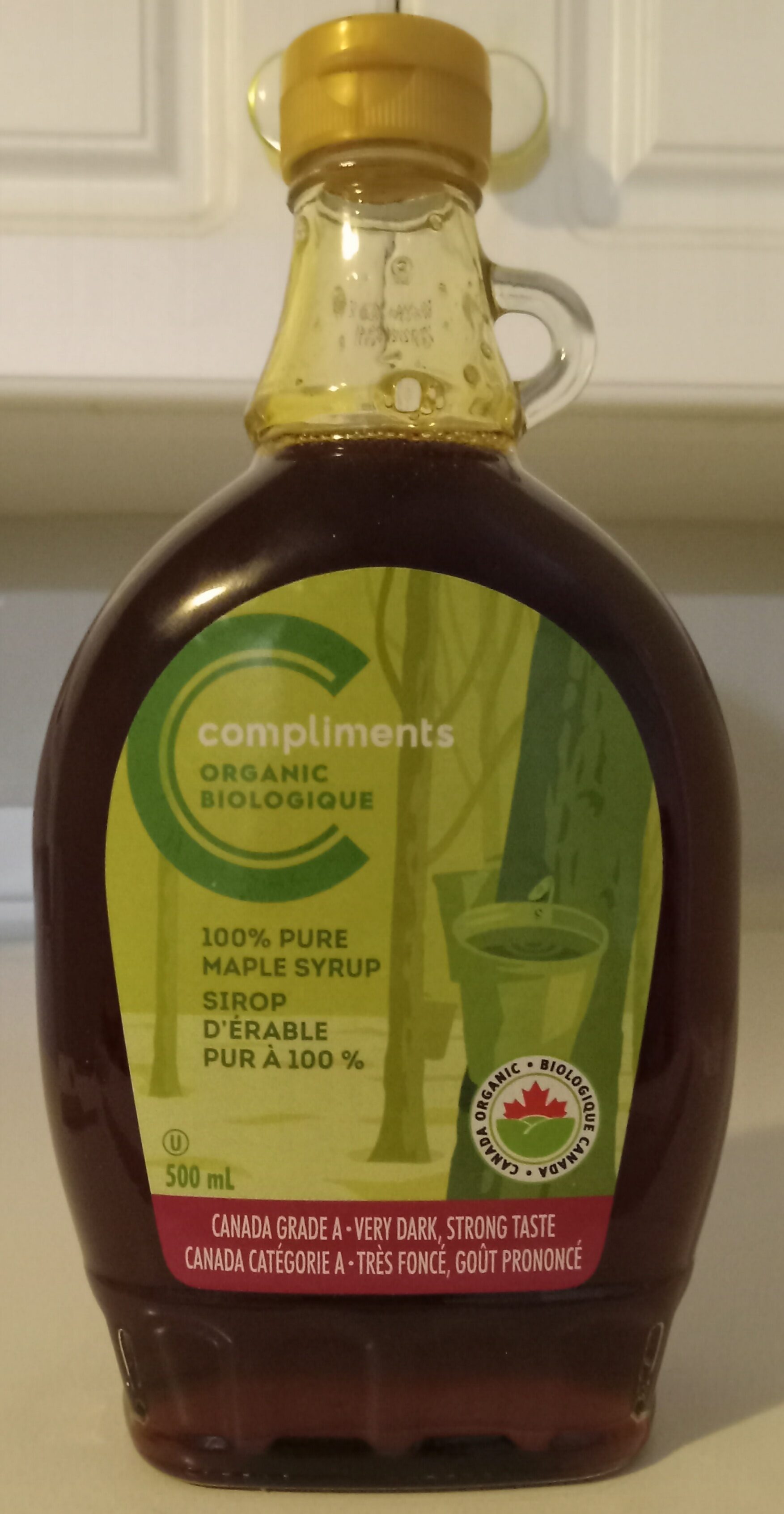 100% Pure Organic Very Dark Maple Syrup - Produit