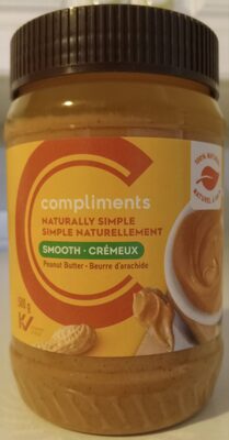Naturally Simple Smooth Peanut Butter - Produit