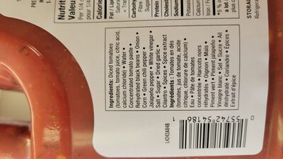 salsa - Ingredients