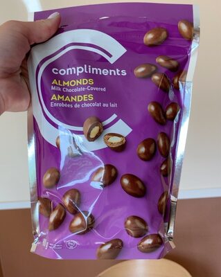 almonds (milk chocolate covered) - Produit