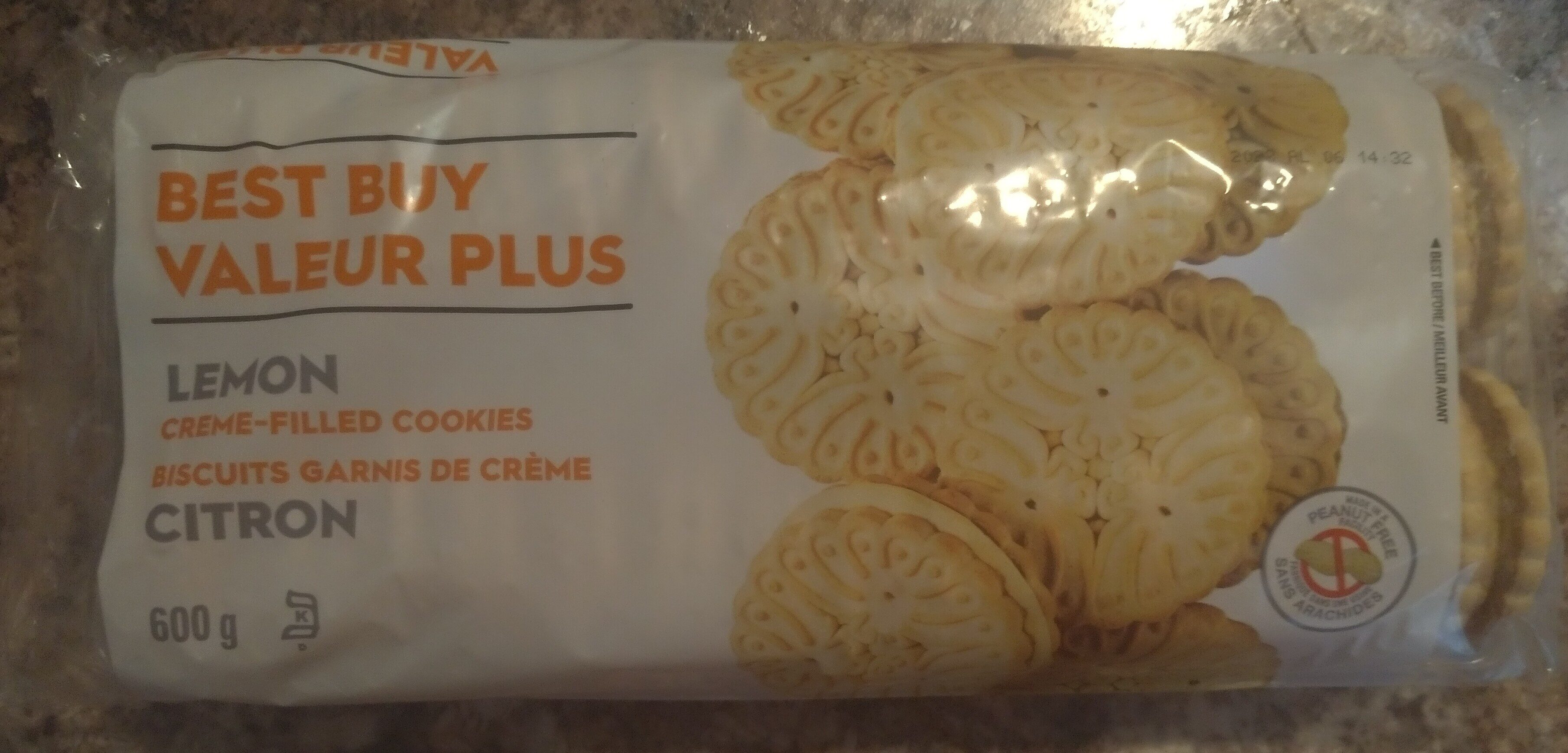 Lemon Creme-Filled Cookies - Produit - en
