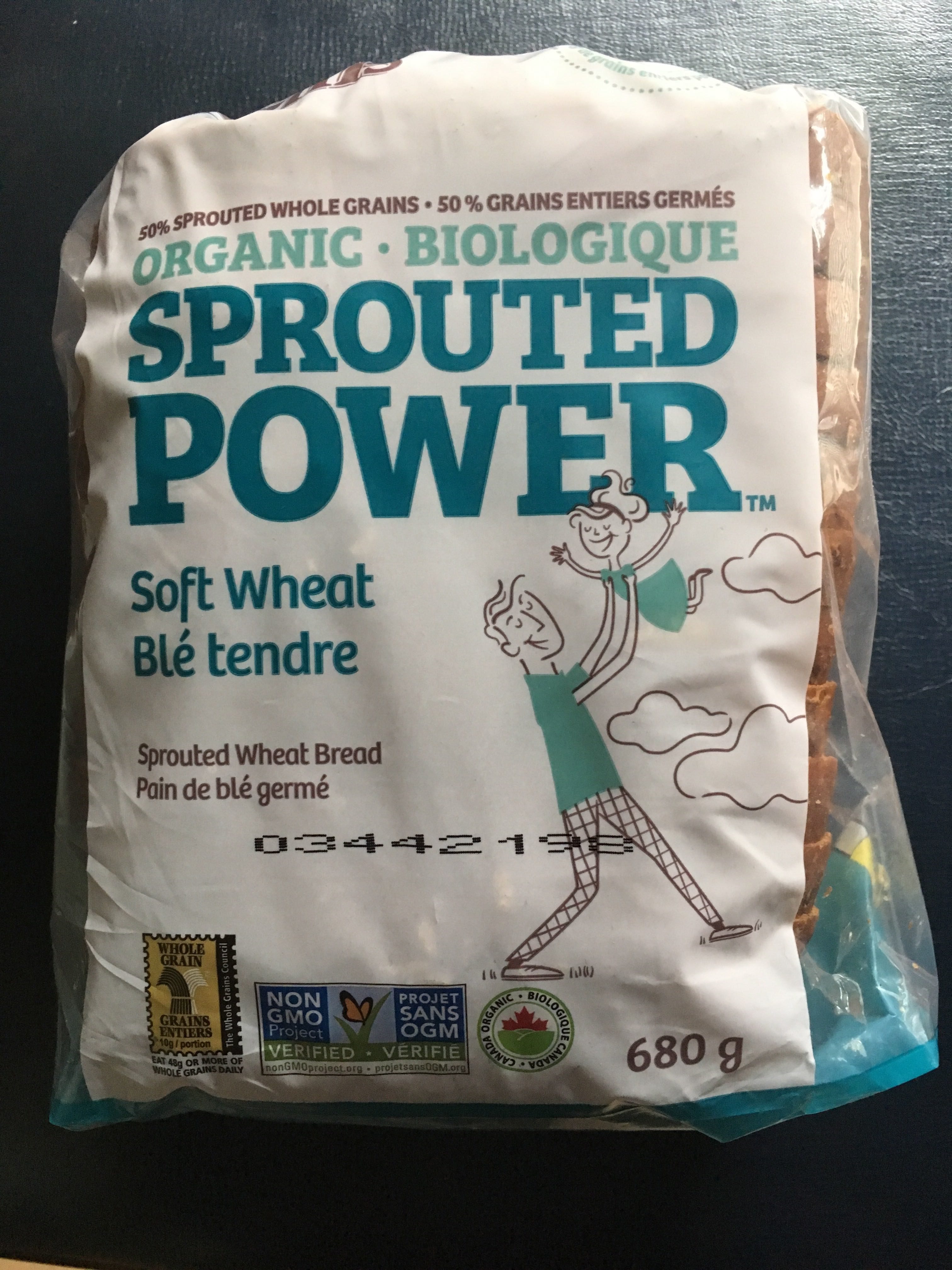 Organic Sprouted Power Soft Wheat Bread - Produit