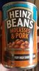 Beans molasses & pork - Produit