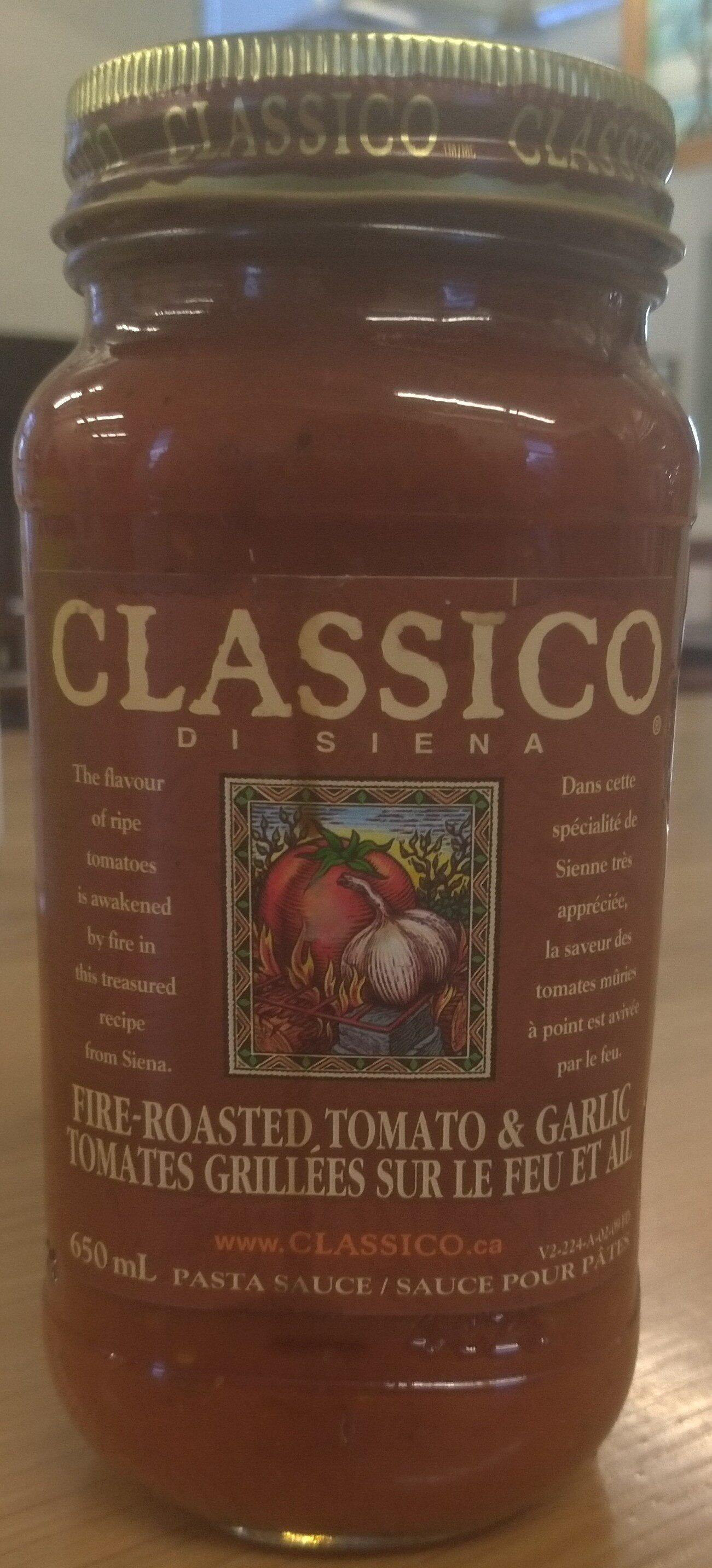 Fire-roasted Tomato & Garlic Pasta Sauce - Produit