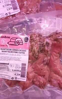 Manitas de cerdo cocidas - Producte - es