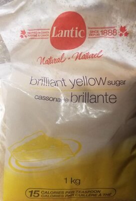 Cassonade brillante / brilliant yellow sugar - Produit