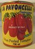 Italian Peeled Tomatoes with Basil - Product