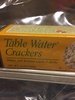 Carr's, table water, crackers - Product