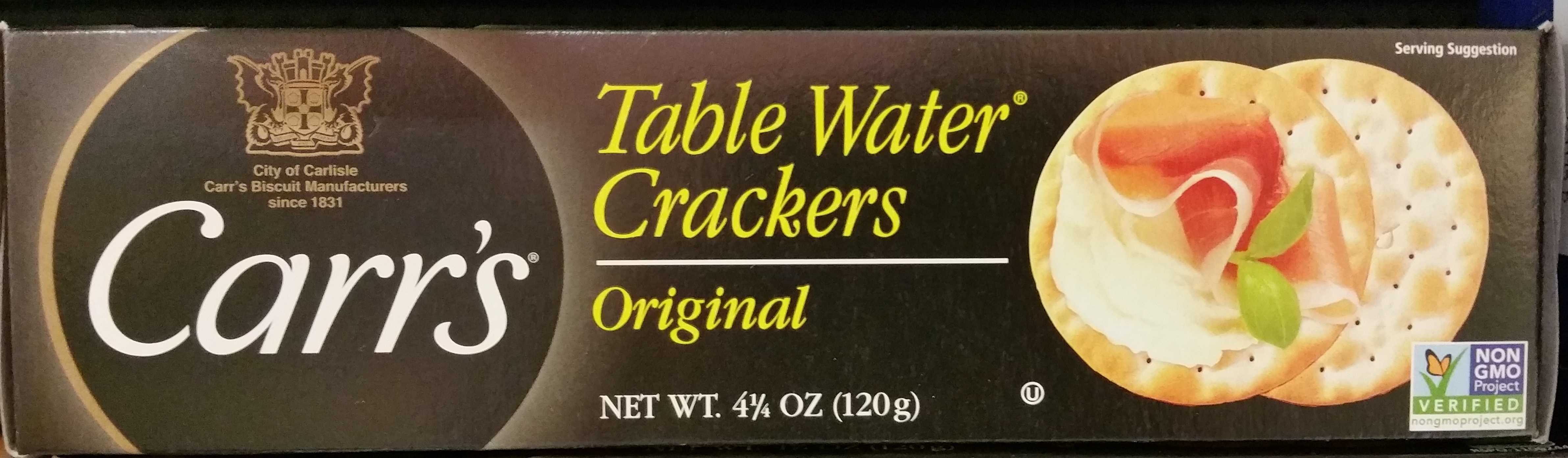 Table Water Crackers original - Produit - en
