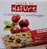 Taste of Nature Quebec Cranberry Carnival - Producte