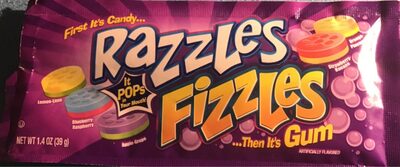 Razzles fizzles gum - Product