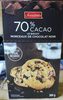 70% cacao Le biscuit Morceaux de chocolat noir - Product