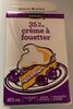 Creme a fouetter - Producto
